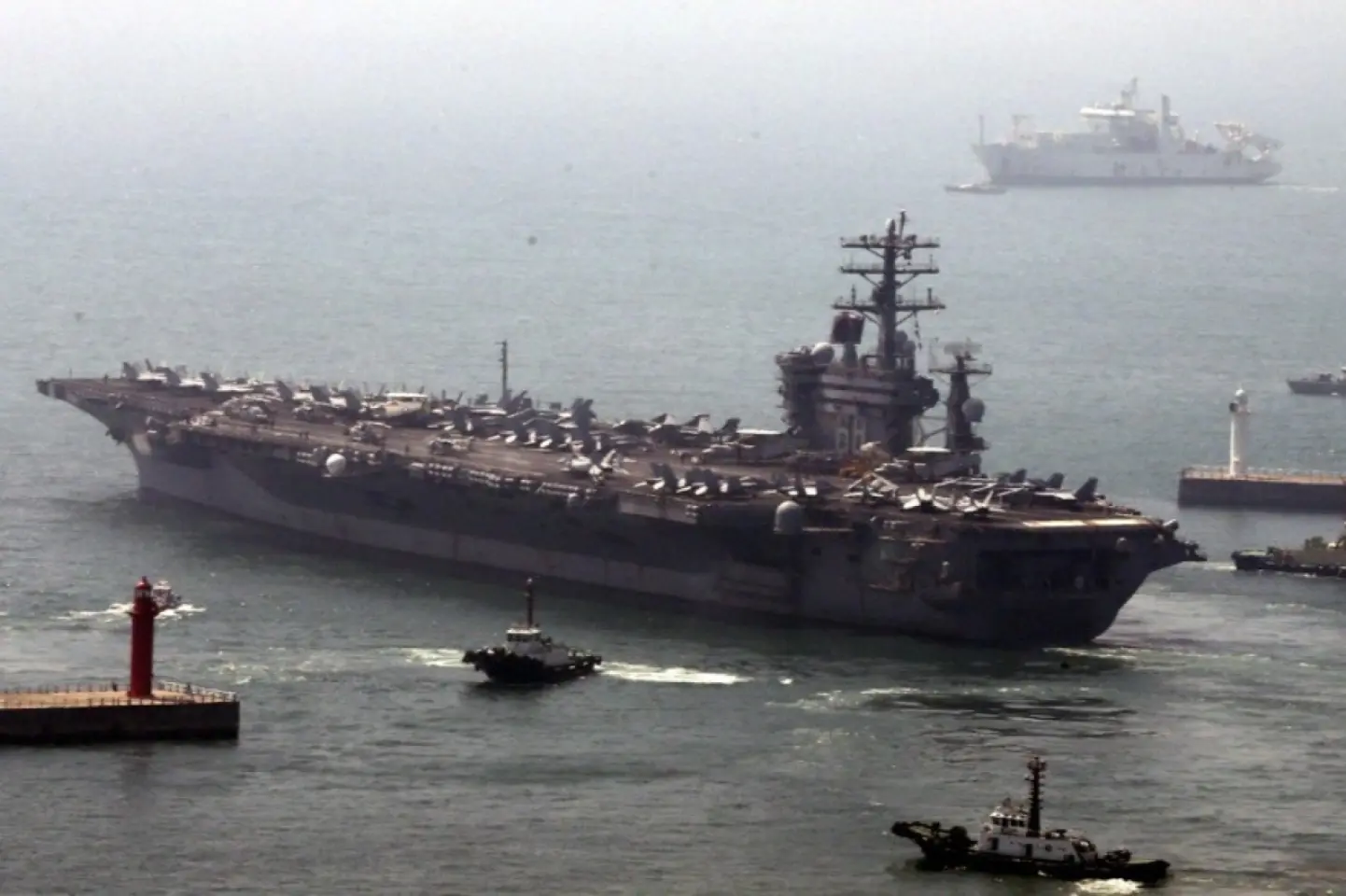 Statele Unite anulează un exerciţiu naval cu Coreea de Sud, invocând lipsa de trupe