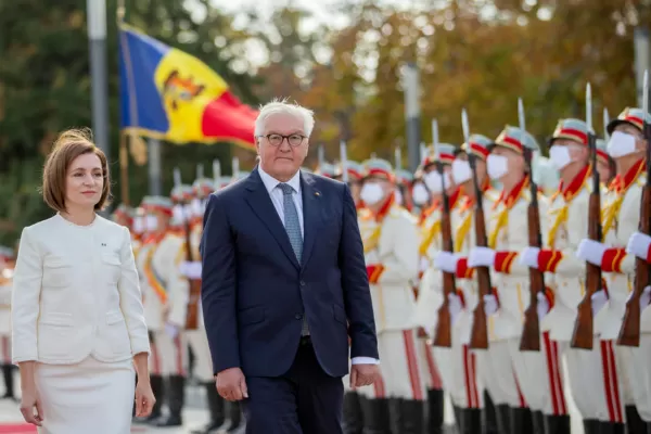 Președintele german, Frank-Walter Steinmeier, salută reformele politice și campania de combatere a corupției lansate de guvernarea de la Chișinău