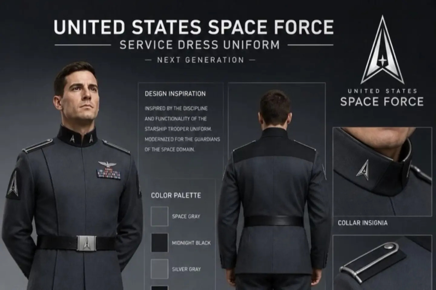 Uniformele galactice ale lui Donald Trump