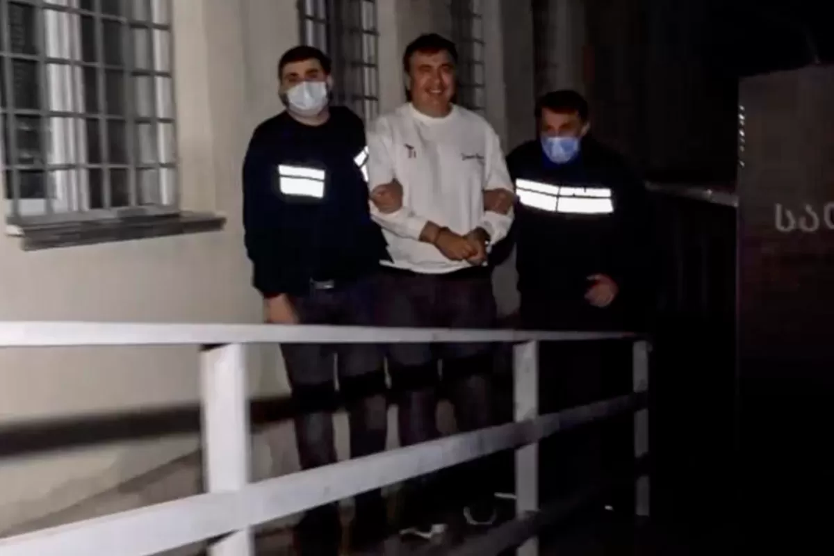 Object Name: GEORGIA SAAKASHVILI AREST