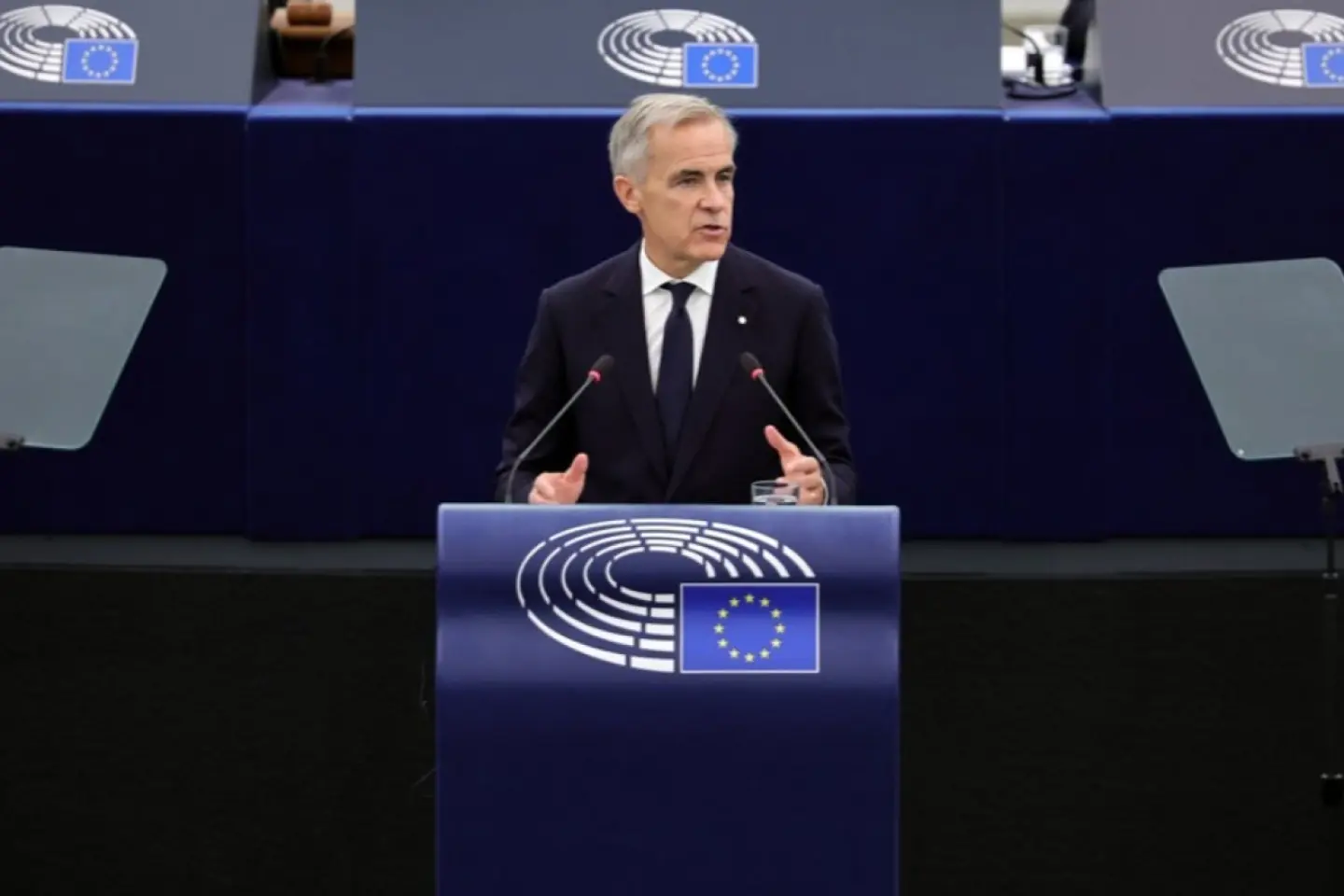 Discurs istoric al premierul canadian în Parlamentul european