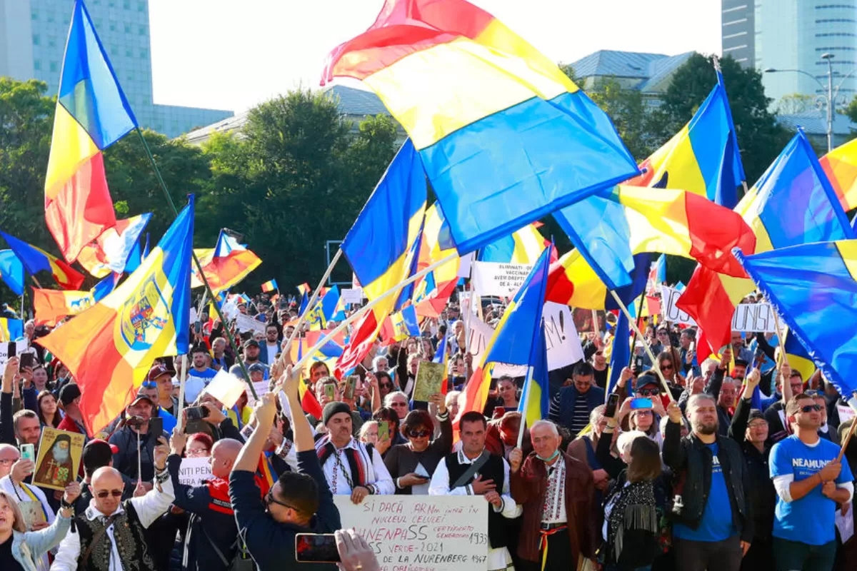 Object Name: ROMANIA PROTEST PANDEMIC CORONAVIRUS COVID19