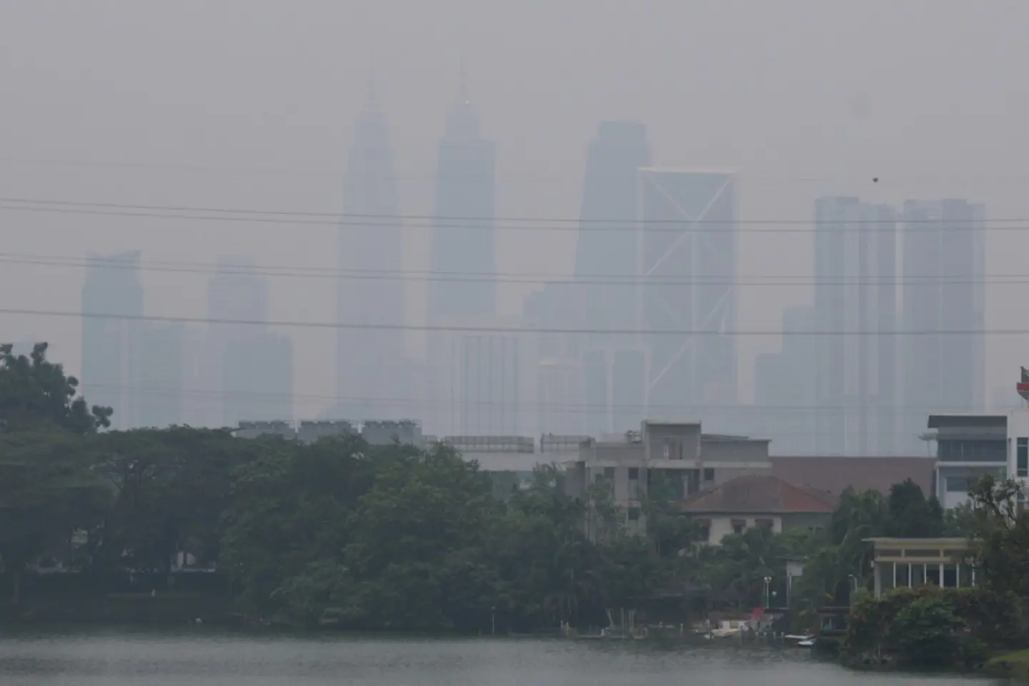 Poluare regională provocată de incendiile de vegetaţie din Indonezia
