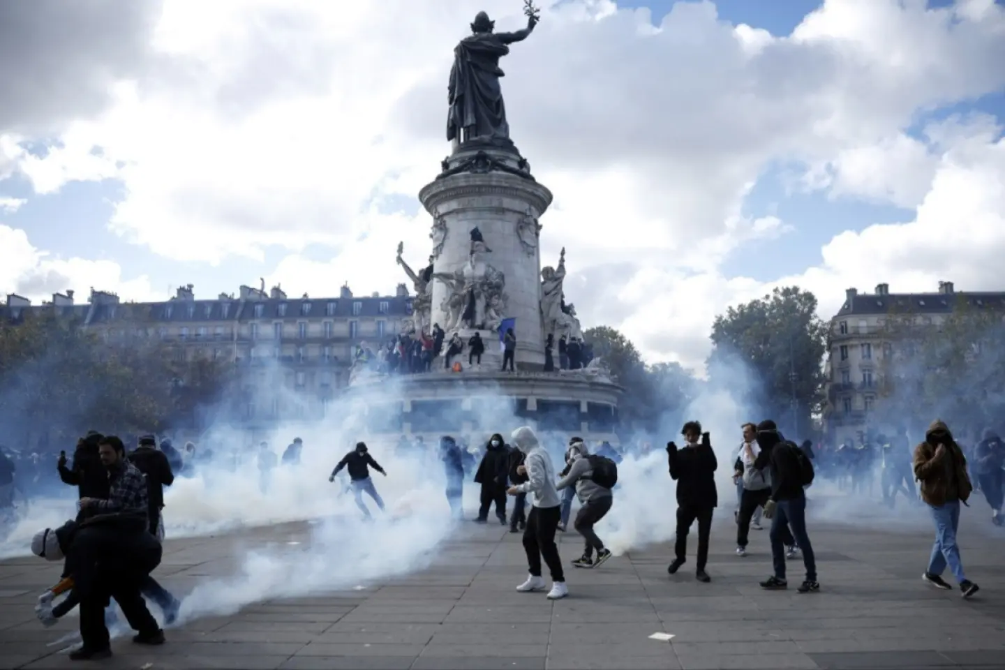 Proteste la nivel național în Franța 