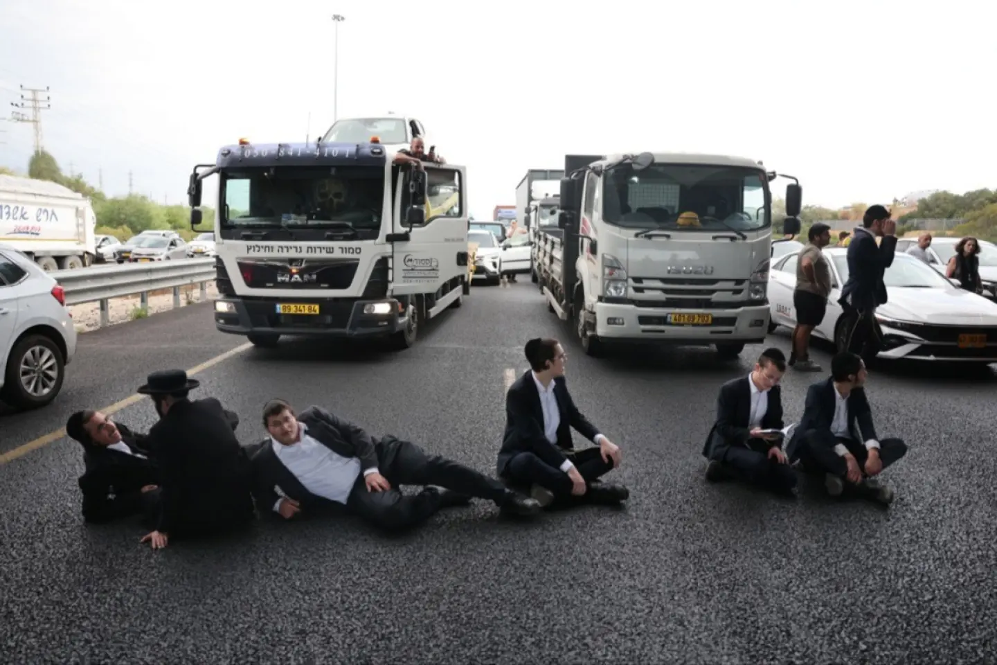 Proteste ale ultraortodocșilor din Israel 