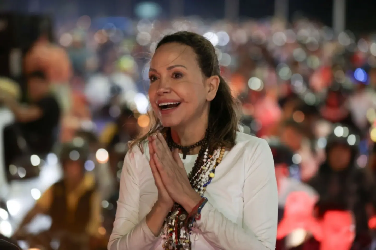Șefa opoziției din Venezuela revine din exil