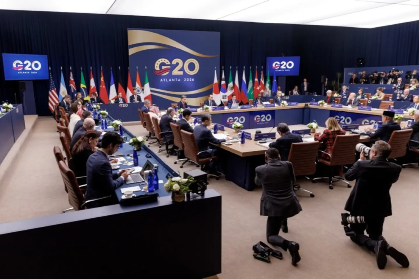 Diplomații UE au refuzat poza de familie la G20 cu Lavrov