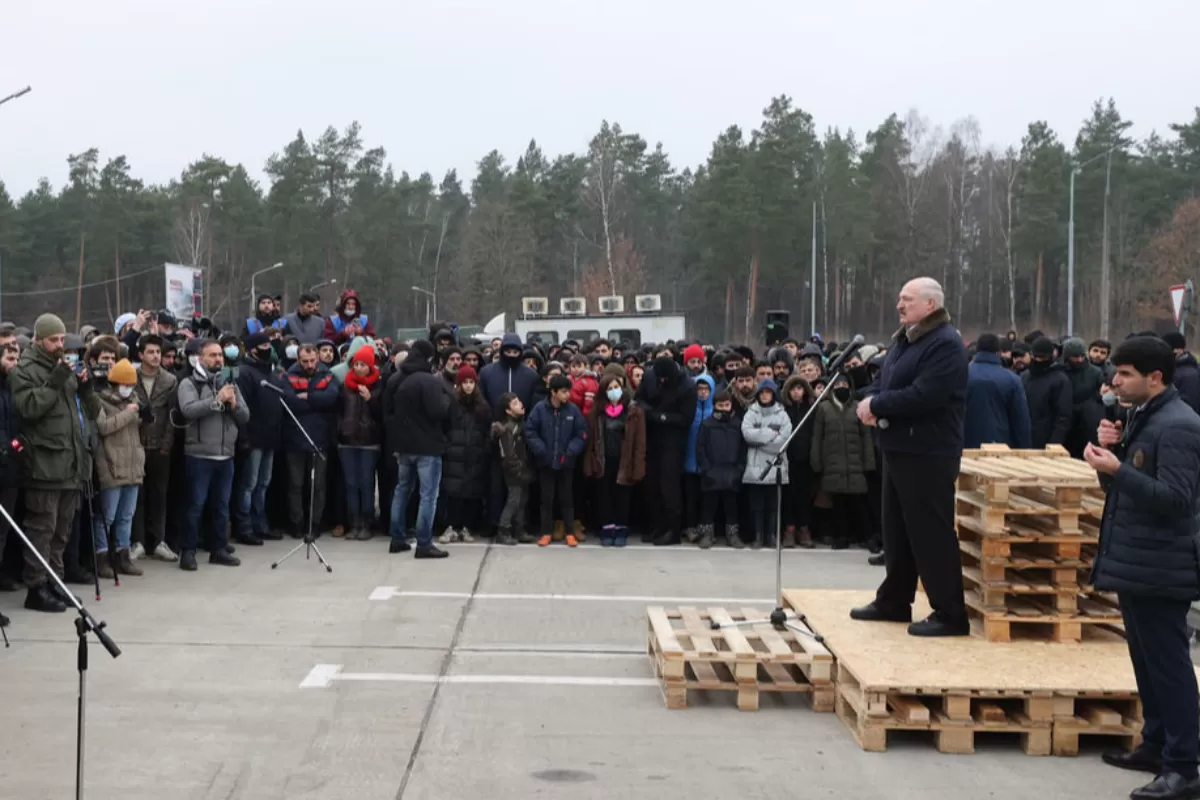 Object Name: BELARUS POLAND BORDER MIGRATION CRISIS