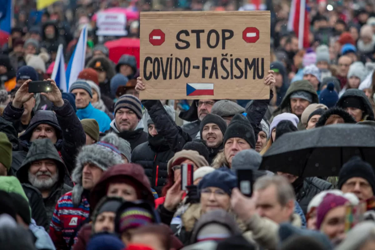 Object Name: CZECH REPUBLIC PROTEST PANDEMIC CORONAVIRUS COVID19