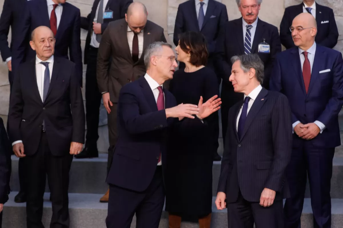 BELGIUM NATO FOREIGN MINISTERS MEETING