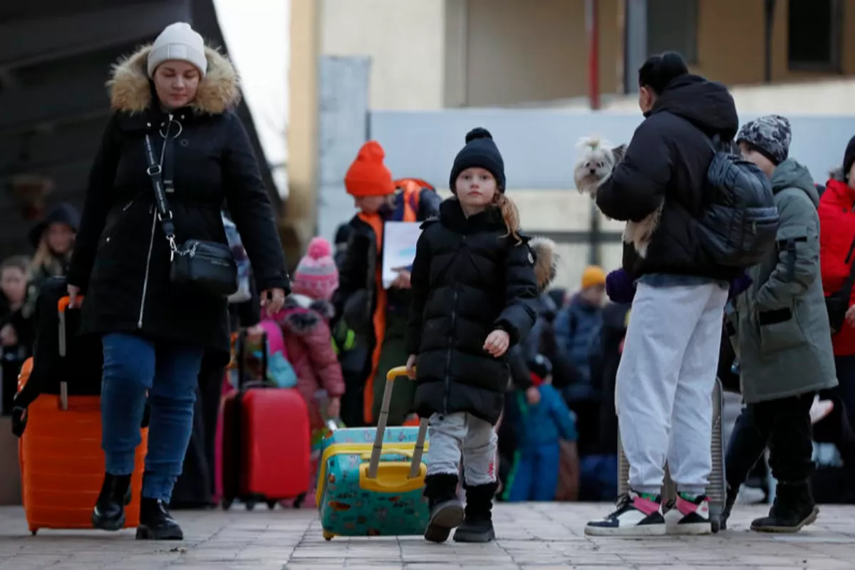 ROMANIA REFUGEES UKRAINE RUSSIA CONFLICT
