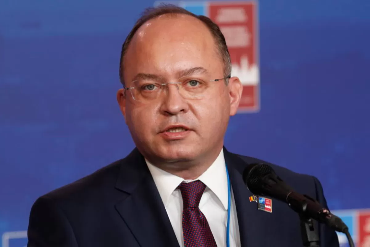 Romanian Minister of Foreign Affairs Bogdan Aurescu
