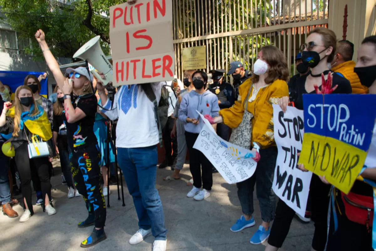 Object Name: MEXICO UKRAINE RUSSIA CONFLICT PROTEST