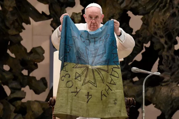 RĂZBOI ÎN UCRAINA: Papa Francisc denunţă „cruzimea din ce în ce mai îngrozitoare”, inclusiv împotriva „civililor”