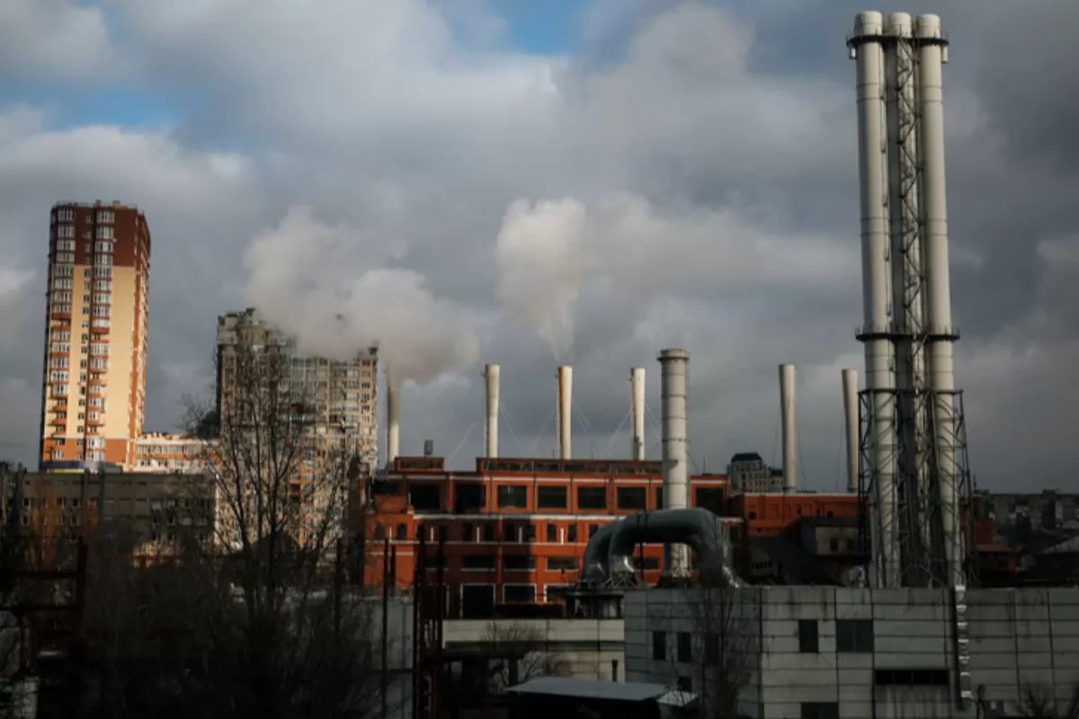 Ukrainian heating plant