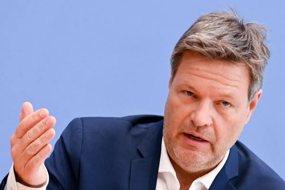 German Minister of Economy and Climate Protection Robert Habeck