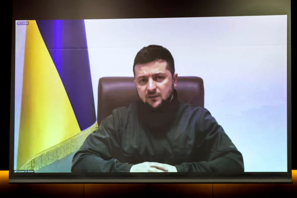 Ukrainian President Volodymyr Zelensky