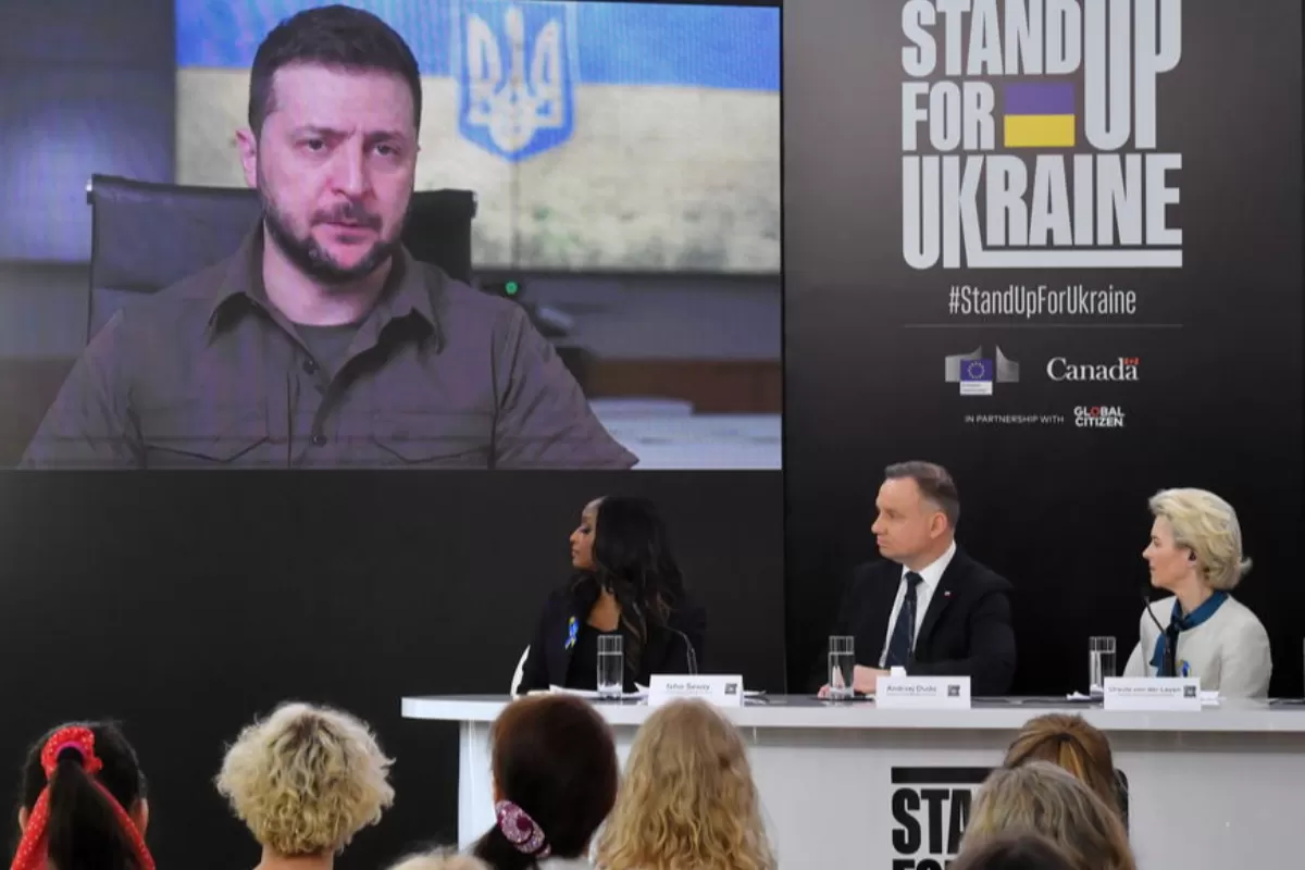 POLAND EU CANADA STAND UP FOR UKRAINE
