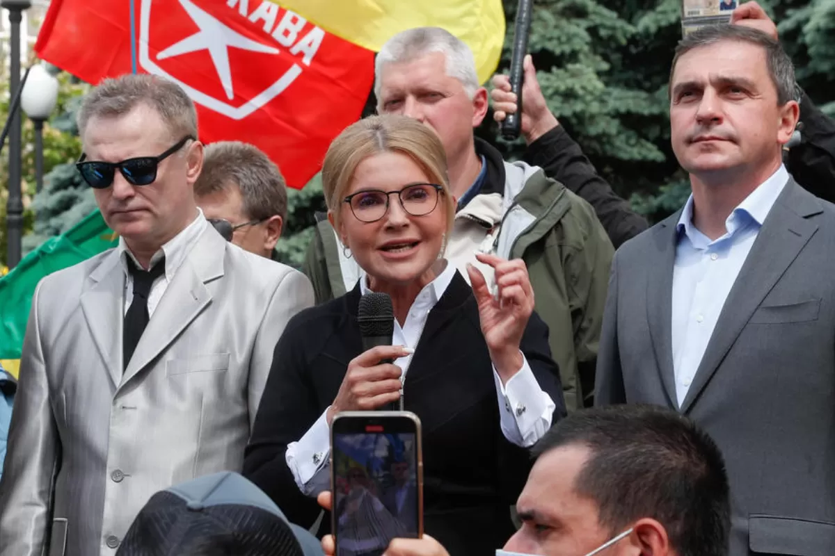 Ukrainian politician and lawmaker Yulia Tymoshenko