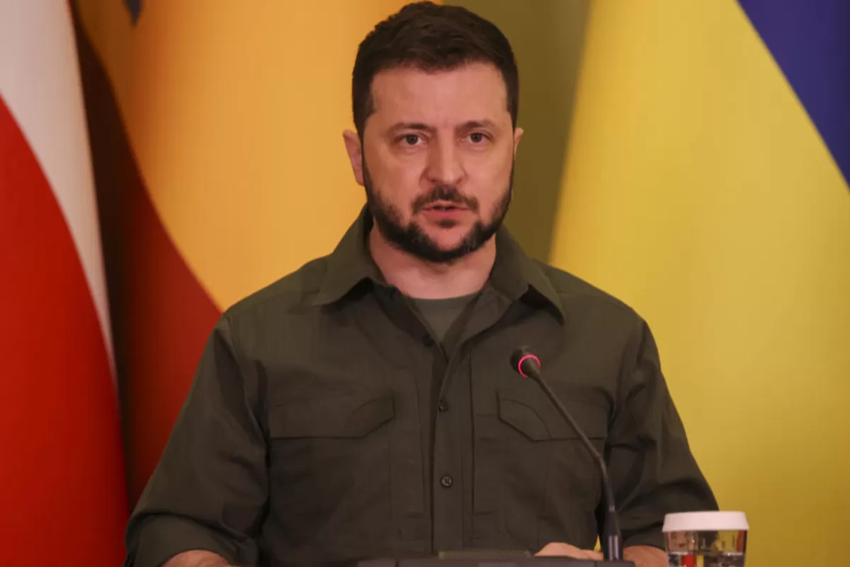 Ukrainian President Volodymyr Zelensky