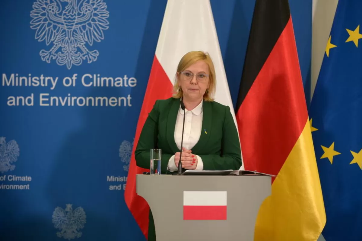 Polish Climate and Environment Minister Anna Moskwa