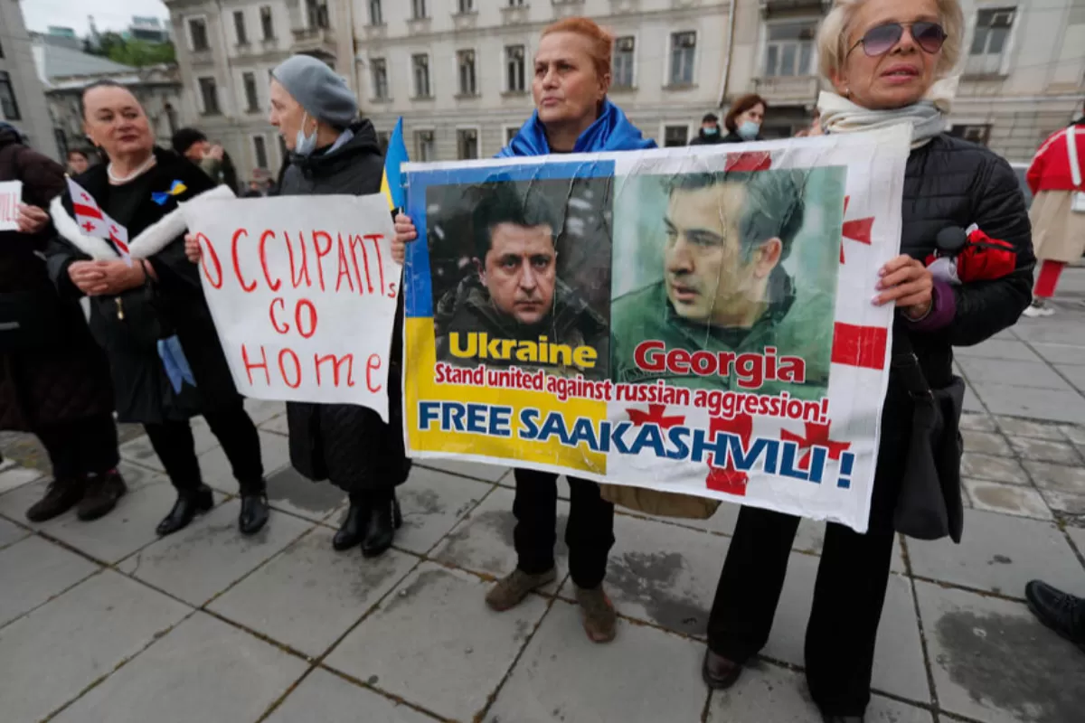 Object Name: GEORGIA SAAKASHVILI PROTEST