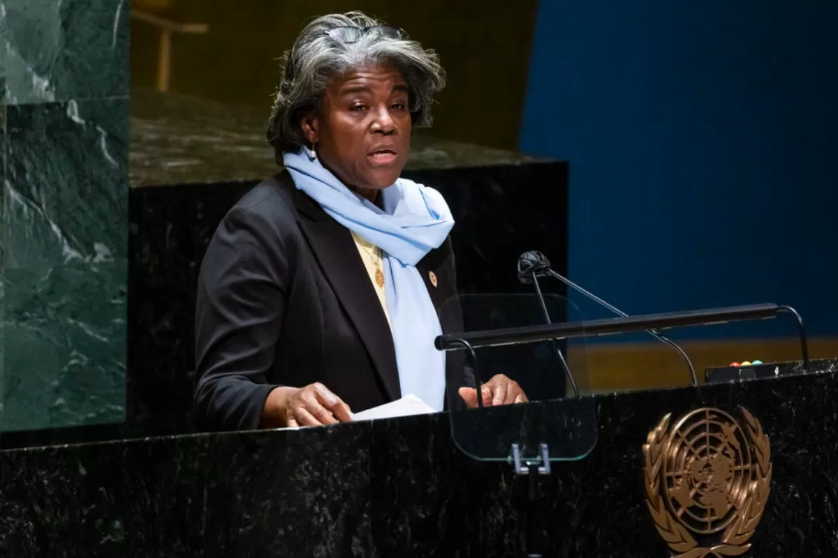 United States Ambassador to the UN Linda Thomas-Greenfield