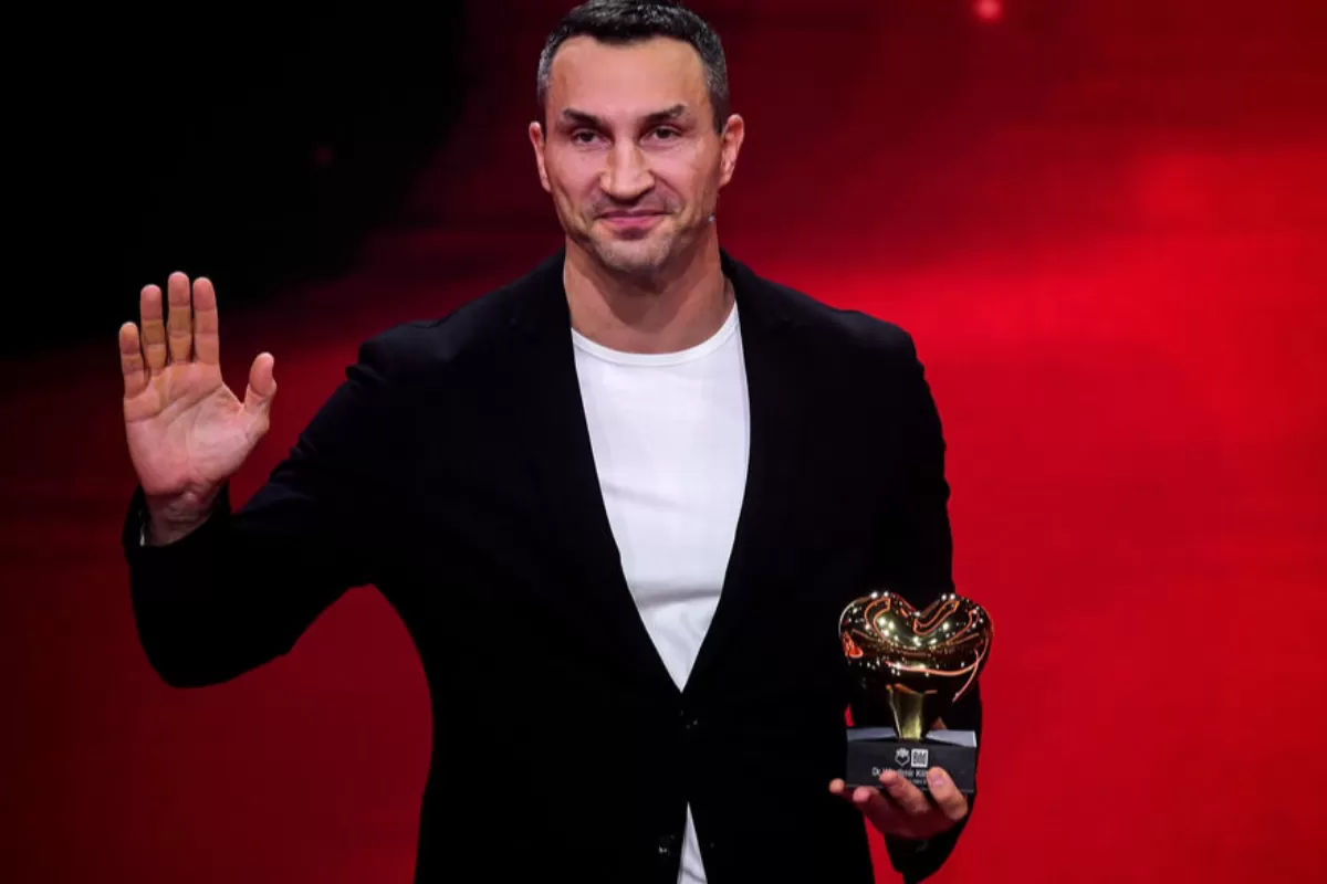 Former Ukrainian boxing heavyweight champion Wladimir Klitschko