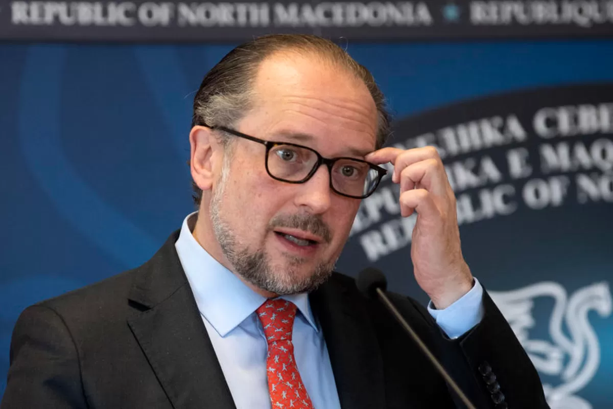 Minister of Foreign Affairs of Austria Alexander Schallenberg