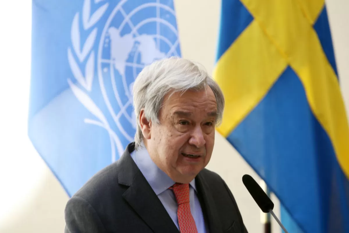 UN Secretary-General Antonio Guterres