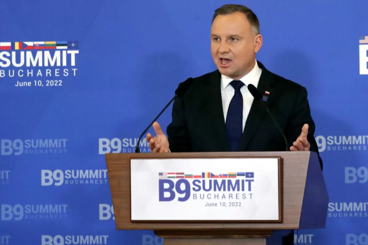 Polish President Andrzej Duda