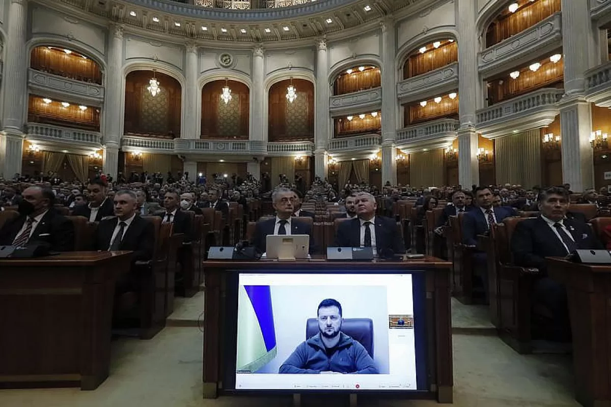 Object Name: ROMANIA PARLIAMENT UKRAINE CONFLICT