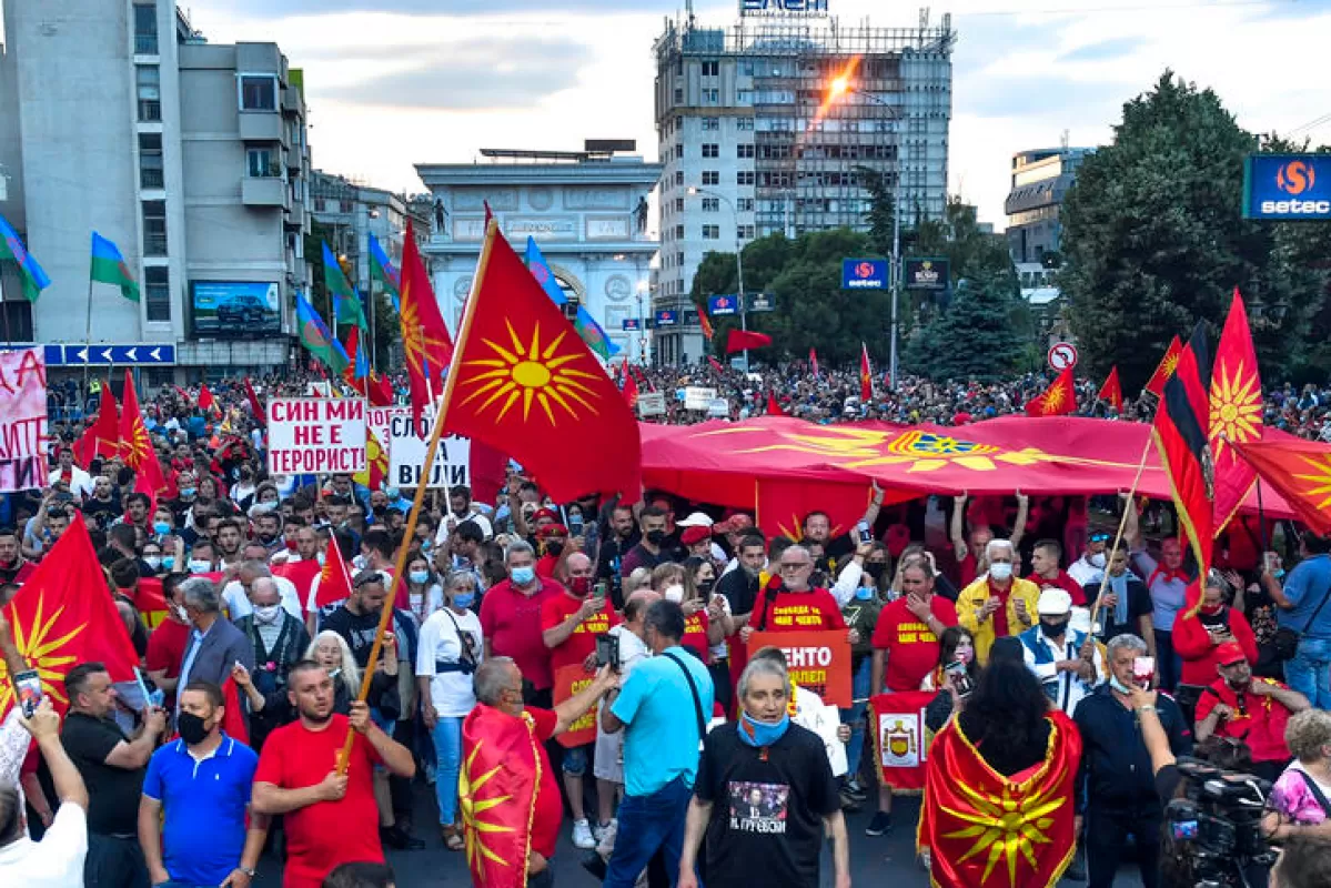 Object Name: NORTH MACEDONIA POLITIC PROTEST