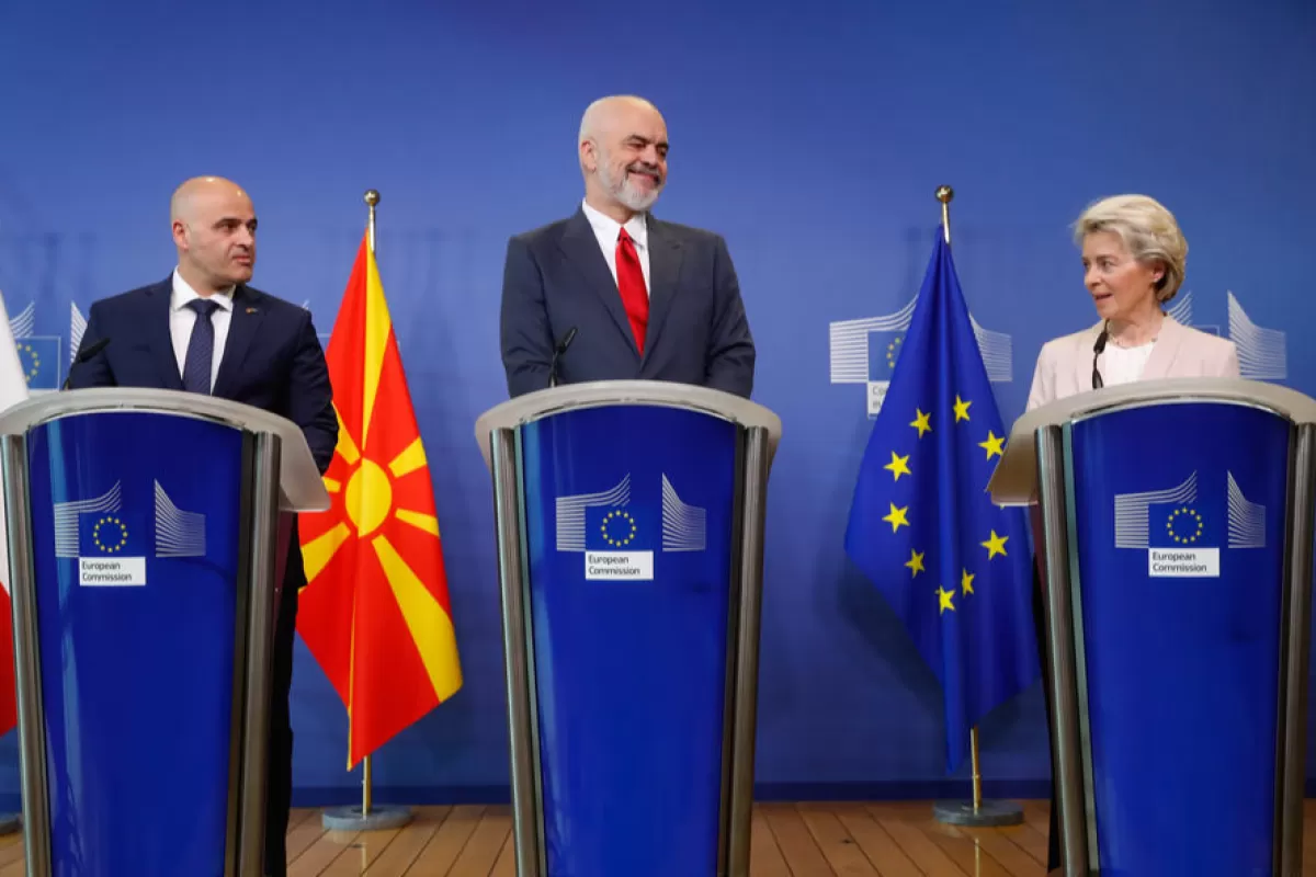 Object Name: BELGIUM EU ALBANIA NORTH MACEDONIA