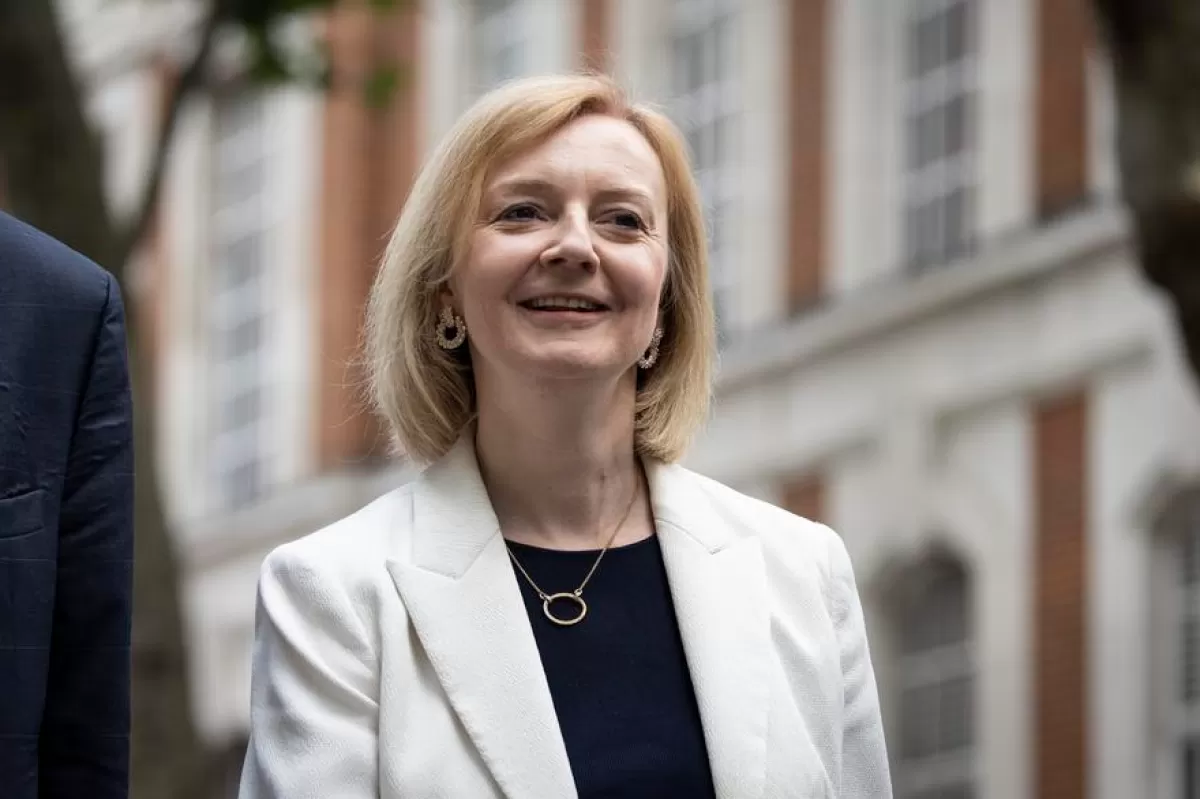 British Foreign Secretary Liz Truss