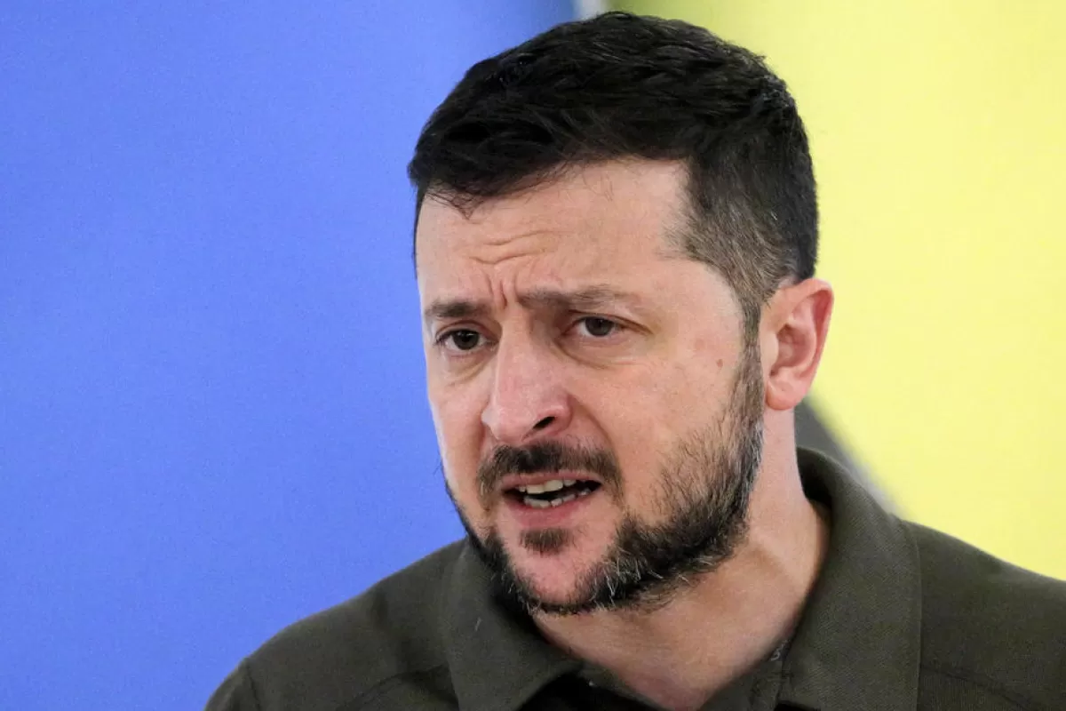 Ukrainian President Volodymyr Zelensky