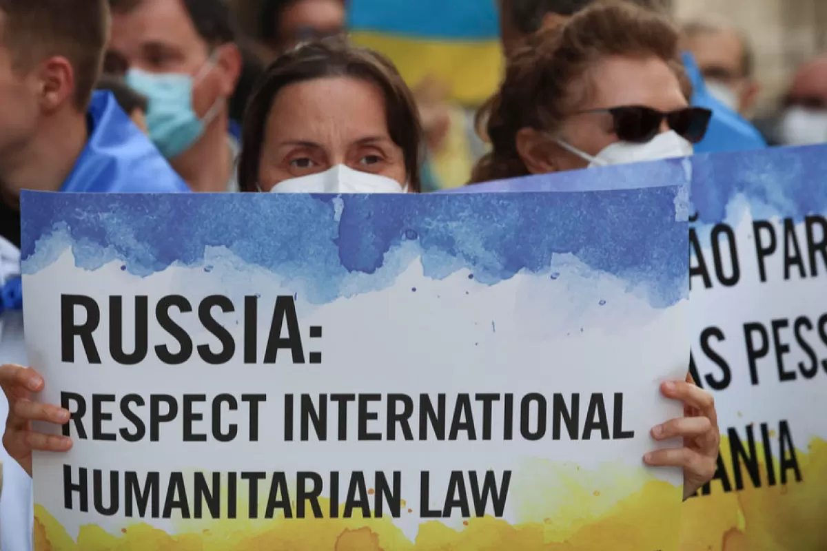 Object Name: PORTUGAL PROTEST UKRAINE RUSSIA CONFLICT