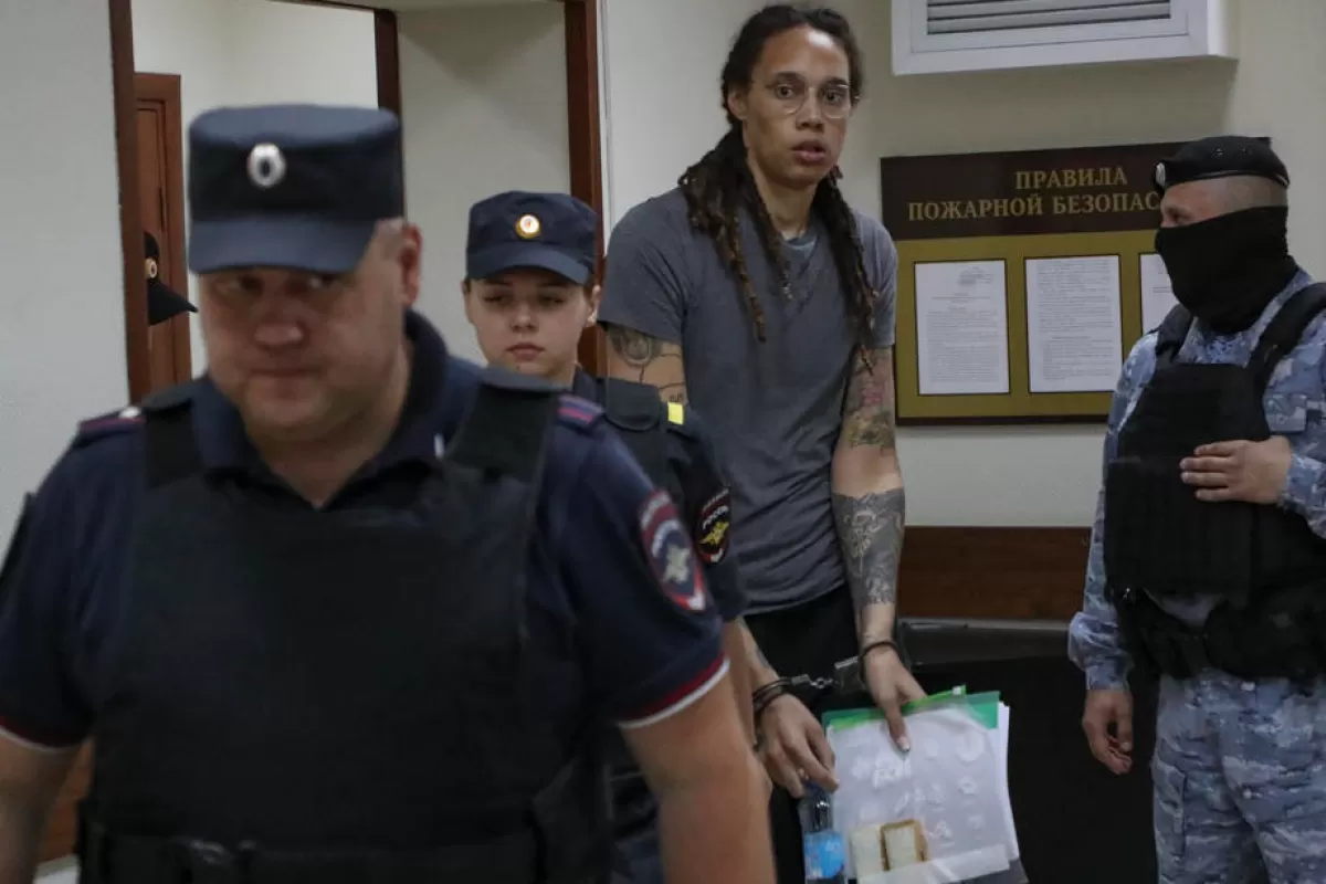 Object Name: RUSSIA JUSTICE WNBA PLAYER GRINER TRIAL
