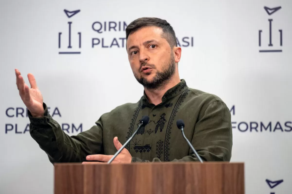 UKRAINE RUSSIA CONFLICT CRIMEA PLATFORM