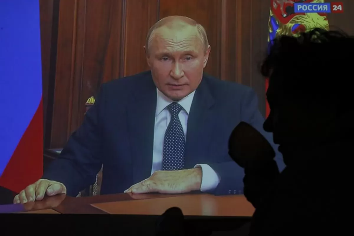 RĂZBOI ÎN UCRAINA: Putin ordonă „mobilizarea parțială”