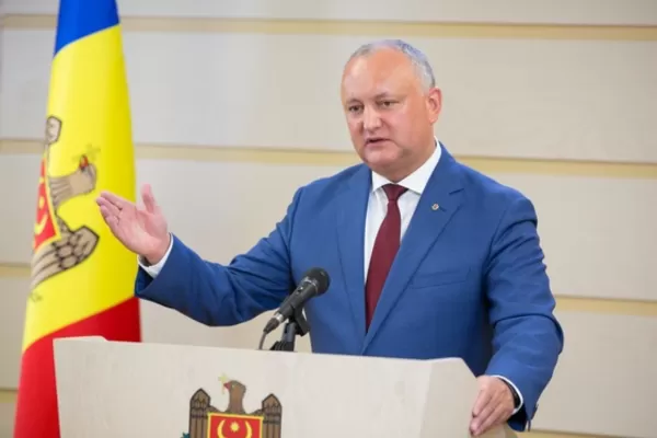 Președintele Republicii Moldova, Igor Dodon, afirmă că valuta naţională ar trebui depreciată pentru a favoriza exporturile producătorilor moldoveni pe piaţa rusească