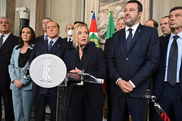 Giorgia Meloni prima femeie-premier a Italiei și-a prezentat guvernul