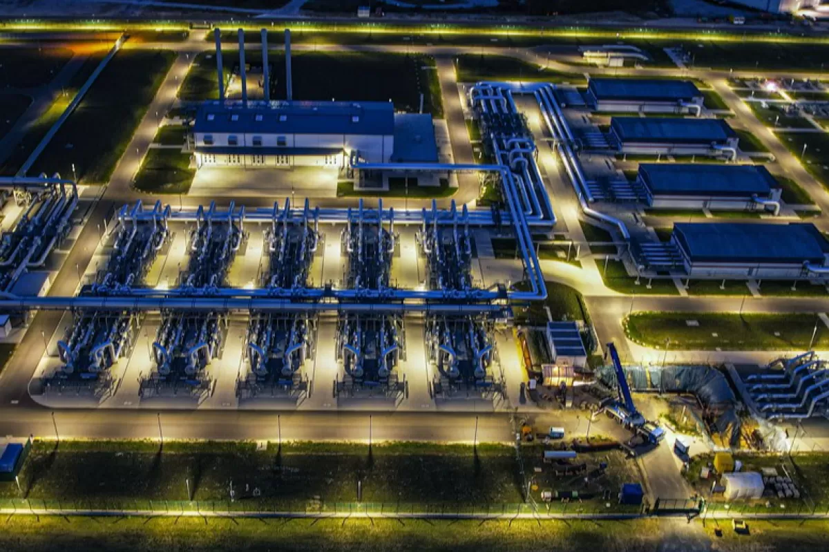 Nord Stream landfall facilities