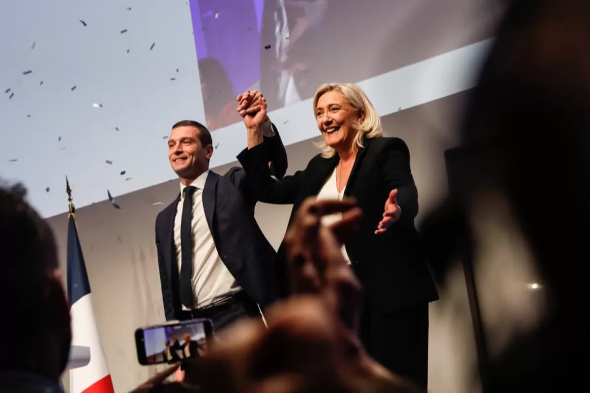 Dreapta radicală franceză are un șef nou, eurodeputatul Jordan Bardella