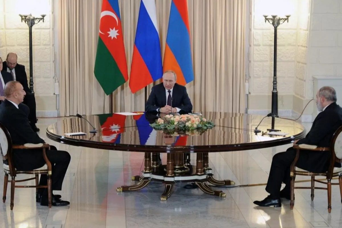 Presidents of Russia, Azerbaijan and Armenia meet for talks in Sochi