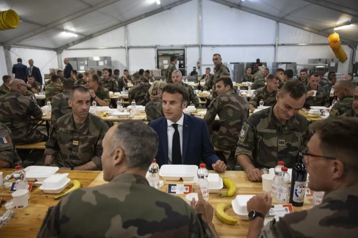 French and Belgian troops at Mihail Kogalniceanu Air Base, Romania
