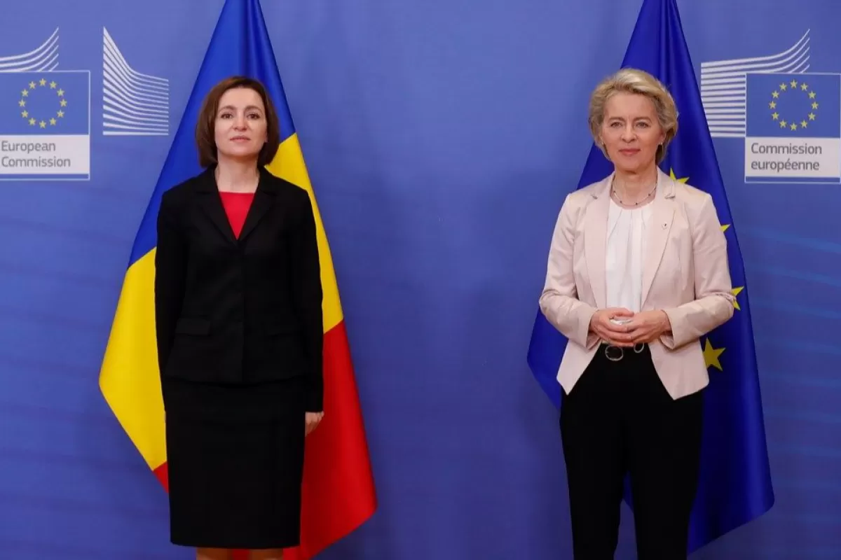 Signing ceremony for EU support package for Moldova