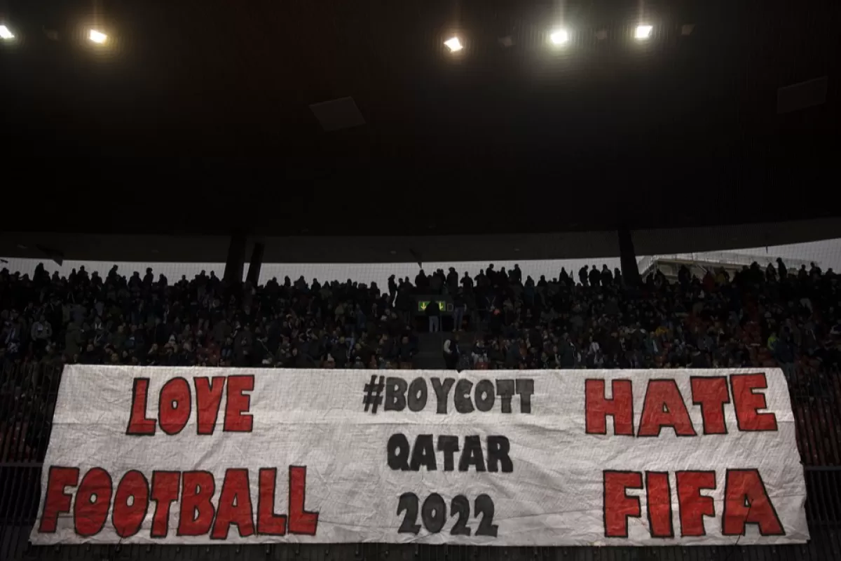 FIFA World Cup Qatar protest