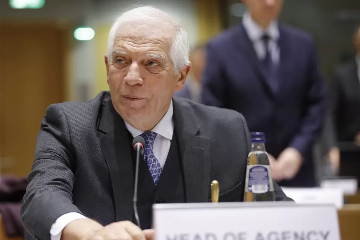 Josep Borrell, Înaltul Reprezentant al Uniunii Europene pentru Afaceri Externe și Politica de Securitate, participă la Consiliul Afaceri Externe Europene (Apărare) de la Bruxelles, Belgia, 15 noiembrie 2022.