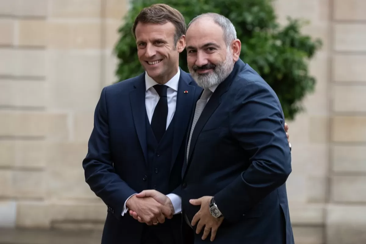 Armenian Prime Minister Nikol Pashinyan in Paris